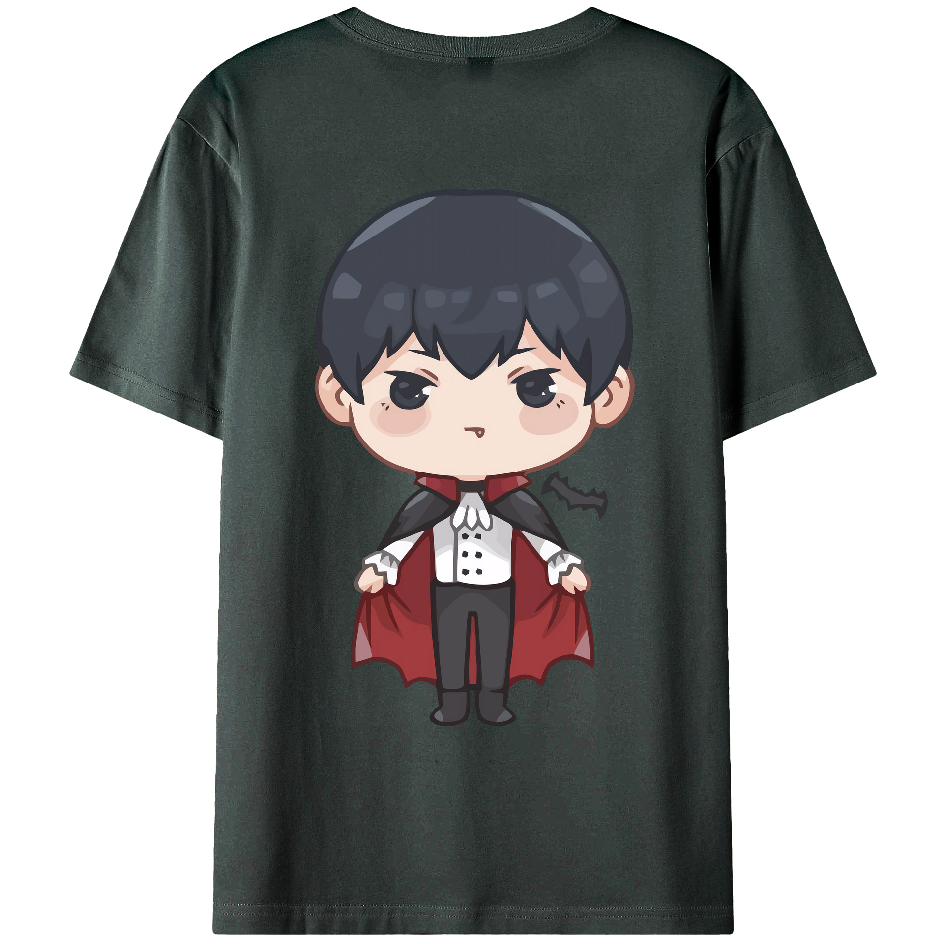 （画像用） ハイキュー!! Haikyu!! 綿100％ メンズ半袖Tシャツ（バックプリント） 通気性